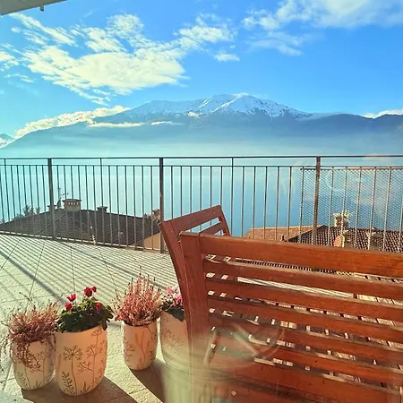 La Breva - Terrazzo Panoramico Vista Di Appartamento Dorio